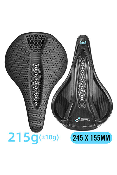 Choice 3D RT06S 155mm RYET Carbon 3D Printed Saddle 145/155MM 190g 7*9 Bike S...