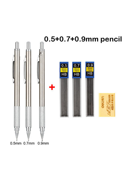 Choice 0.5 0.7 0.9mm Pencil Mechanical Pencil Set 0.3 0.5 0.7 0.9 1.3 2.0mm F...