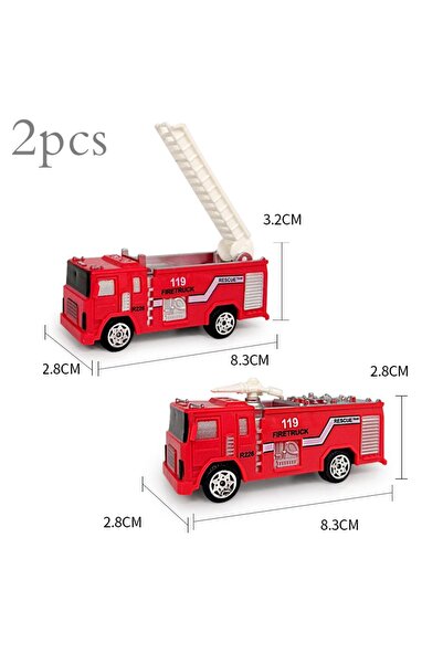 Choice11 1set Fire Truck Fireman Cake Topper Birthday Decoration Firefighter ...