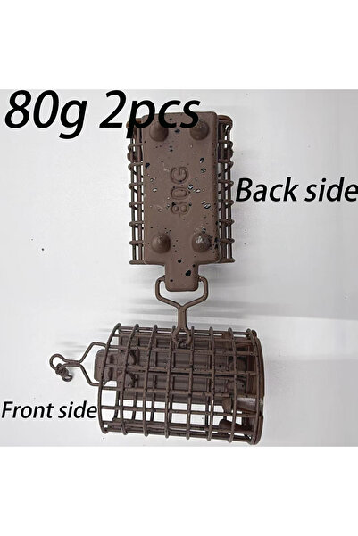 Choice4 Zhong 80g 2Pcs Heavy-Duty Fishing Bait Cage 60g 80g 100g. Carp Bait C...