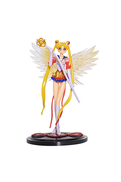 Choice Bandai no box Anime Sailor Moon Tsukino Usagi Figure Toys PVC Cake Dec...
