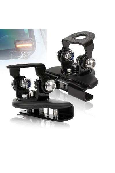 Choice1 2PCS LED Work Light Mount Bracket Clamp Holder for Off Road SUV ATV 4...