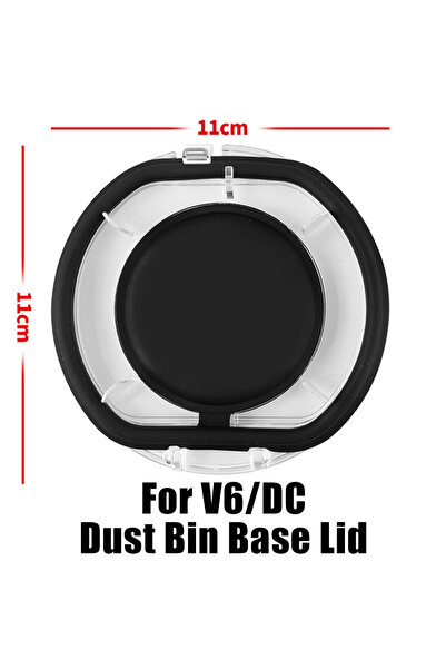 Choice 1PCS V6 Dust Bin Top Fixed Sealing Ring And Base Lid for Dyson V6 V7 V...