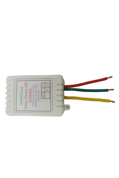 Choice1 With Shell 1-480Min Timer Adjustable Disconnect Delay Controller AC 1...