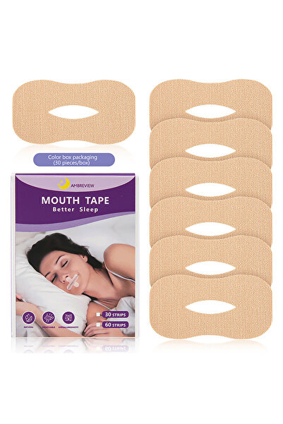 Choice 30Pcs Nude 10/30Pcs 30Pcs Anti Snoring Sleep Strips Sticker Gentle Les...