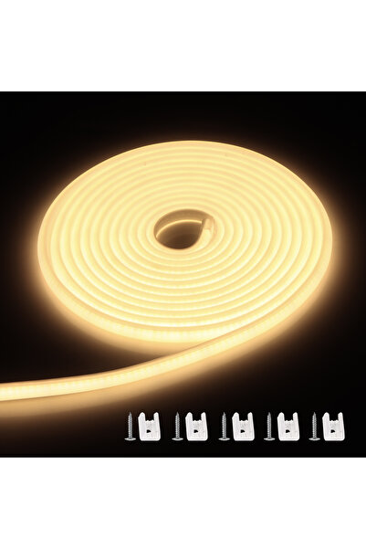 Choice1 2M 220V EU Plug Warm White 1M-35M 220V 110V COB LED Strip Light RA90 ...