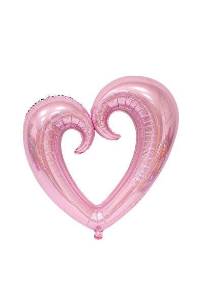 Choice 40inch Pink 40 Inches Valentine Giant Hook Heart Foil Balloons Engagem...