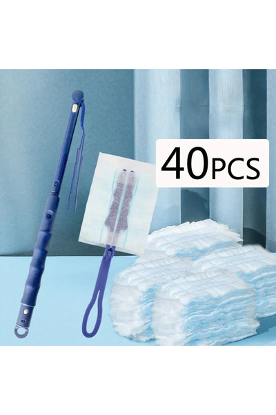 Choice long-short-40 Heads Disposable Dusters with Replace Heads Scalable Cle...
