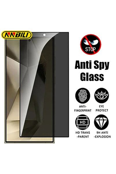 choice2 Privacy Glass For Galaxy S24 Ultra NNBILI Privacy Tempered Glass for ...