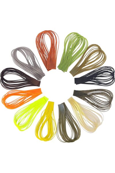 Choice4 Fine Cut Combo Eupheng Fly Tying Materials Fly Tying Silicone Legs Si...
