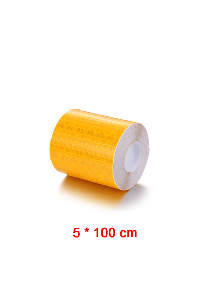 Choice orange 100cm 5cm 1/3/5/10M/20M 1PC Warning Light Reflector Protective ...