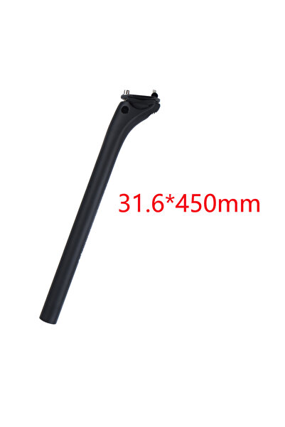 Choice UD 31.6X450-6521 New Carbon Seat post Mountain Bike Seat Post Road Sea...