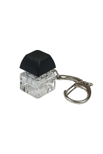 Choice Black Keyboard Keychain EDC Fidget Toys Keychain Keyboard Decompressio...