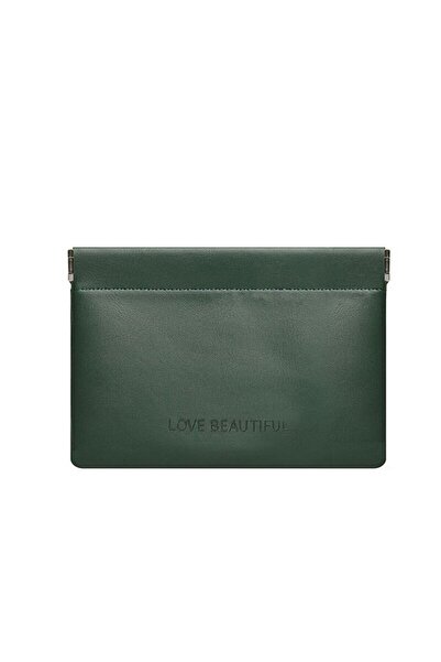 Choice Increase Dark green G959A Fashion PU Leather Storage Bag Automatic Clo...