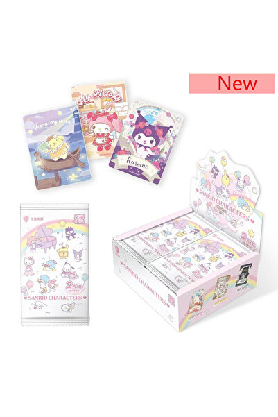 Choice23 1Box(90Pcs Cards) KABAO Original Anime Sanrio Family Kuromi Hello Ki...