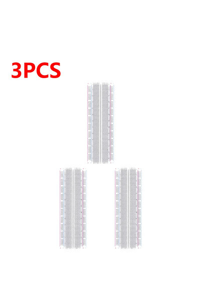 Choice4 3PCS 1-10PCS Breadboard 830 Point Solderless PCB Bread Board MB-102 M...
