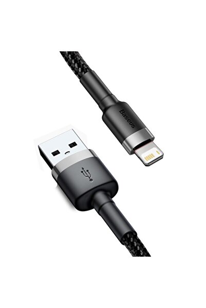 Choice8 BASEUS 1m Gray Baseus USB Cable for iPhone 14 13 Pro Max Fast Chargin...