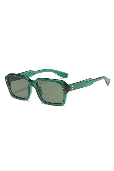 Choice Green 2024 New Square Sunglasses Personalized Sunscreen Ink High Quali...