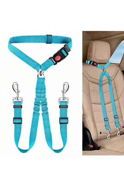 Choice 46-80CM SkyBlue 1Pcs Pet Dog Seat Belt Car Supplies Dog Cat Car Fixed ...