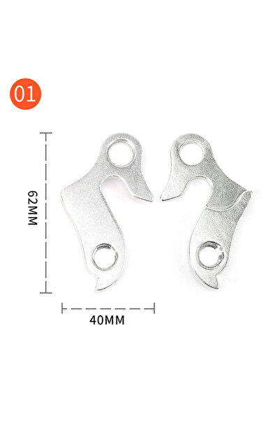 Choice 01 silver-1PCS LEBYCLE MTB Road Bicycle Alloy Rear Derailleur Hanger R...