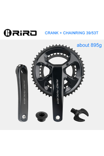 Choice 170mm 53-39T without BB RIRO RACER R8 Road Bike Crankset Ultralight Ch...