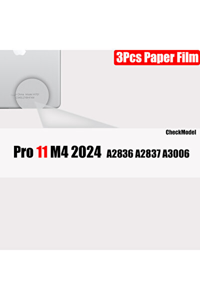 Choice iPad Pro 11 2024 3Pcs Paper Feel Like Screen Protector For iPad 10th 9...