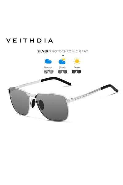 Choice Original Package photochromic VEITHDIA Brand Men's Vintage Sports Sung...