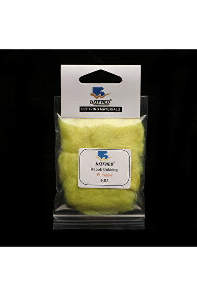 Choice 1 Pack Yellow 1 Pack/ 9 Packs Kapok Dubbing Natural Buoyant Superfine ...