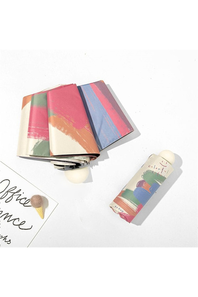 Choice 1 PC Mini UV Umbrella Small Sun Pocket Travel Rain Umbrella Vinyl Fold...