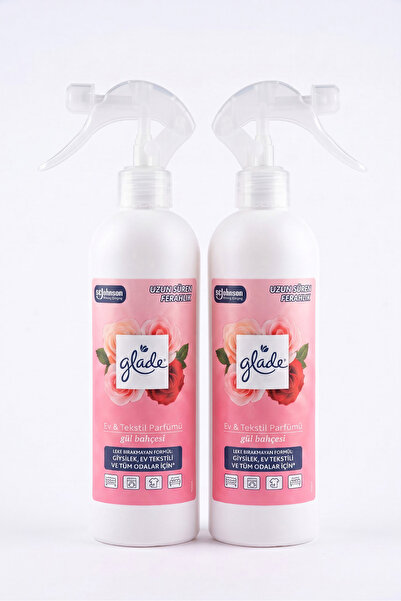 Glade Gül Bahçesi Ev ve Tekstil Parfümü 460 ml 2’li Paket – Uzun Süren Ferahlık