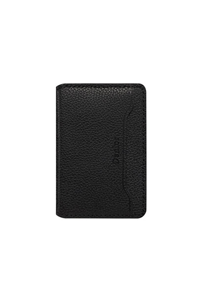 Choice1 Black Mobile Phone Wallet Magnet Flip Pocket Card Storage Luxury Faux...
