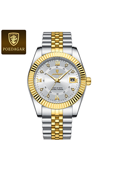 Choice4 910 Gold White Luxury Brand Men's Quartz Watches Sport Waterproof Lum...