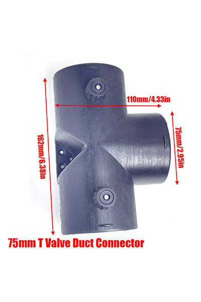 Choice8 TFM-75mm Air Diesel Heater 75mm Diameter 200cm Length Duct Pipe Tube ...