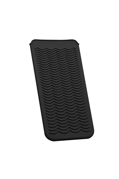 Choice1 black Portable Silicone Anti-Heat Mats Heat Resistant Mat for Hair St...