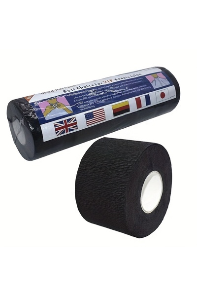 Choice3 black-1pcs Disposable Neck Strips Hair Cutting Accessories Elastic Ne...