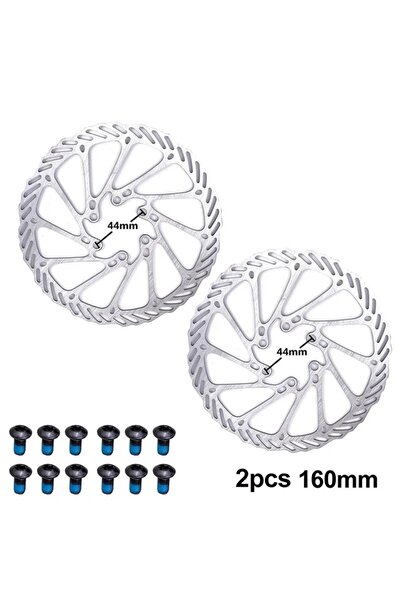 ZTTO 2 pcs 160mm MTB Bicycle Brake Rotor 120 140 160 180 203mm 6inch Stainles...