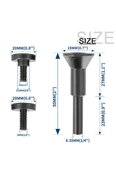 Choice 1pc 6mm10mm 1pc Mounting Mandrel For Cut-Off Wheels Cutting Disc For D...