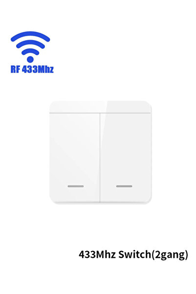 Choice3 GGBEE 2Gang Switch Tuya Smart WiFi Switch RF 433MHz Wireless Light Sw...