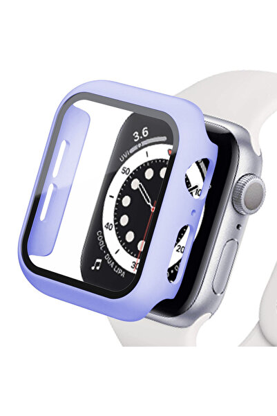 Choice72 44MM Light purple Glass+Case for Watch Ultra 49mm 45mm 44mm 41mm 40m...