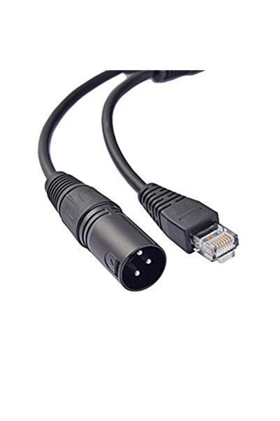 Choice BSN 30CM C 3pin XLR male / female to RJ45 network connector adapter co...
