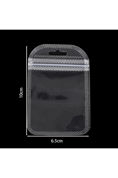 Choice 6.5x10cm 50pcs/Lot Plastic DIY Jewelry Package Bags Transparent Anti-O...