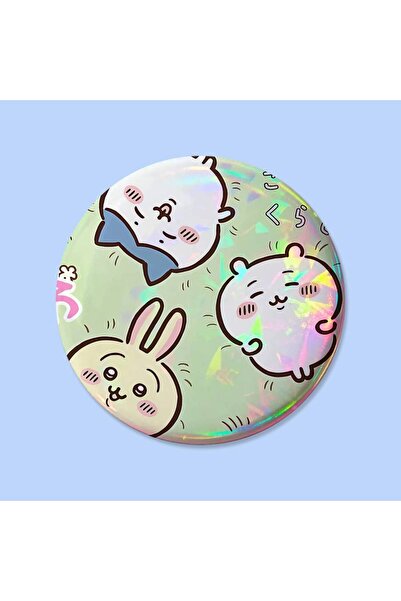 bilibili z16 25x25mm Cute C-chiikawa-s Badges 25 32 44 58 75 Mm Round Cosplay...
