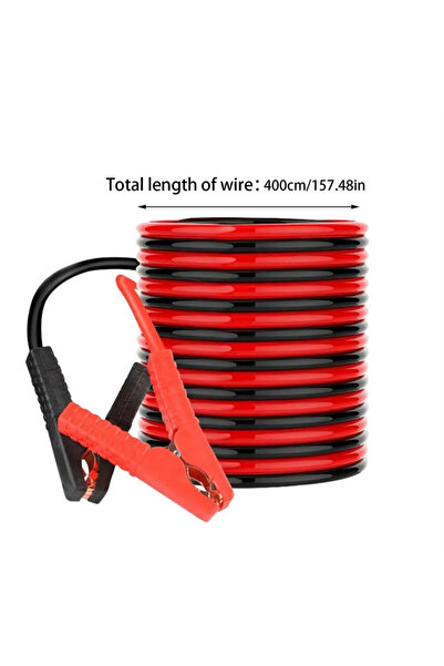 Choice 4M Car Power Charging Booster Starting Device Battery Jump Cable Conne...