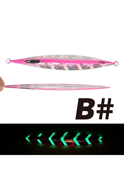 Choice 200g COLOR B TOLU NEW Slow Sinking Metal Jig 120g 150g 200g 250g 300g ...
