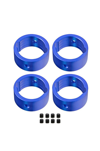 Choice Blue 4pcs Metal Drive Cup Reinforcement Ring Differential Drive Cup Sl...