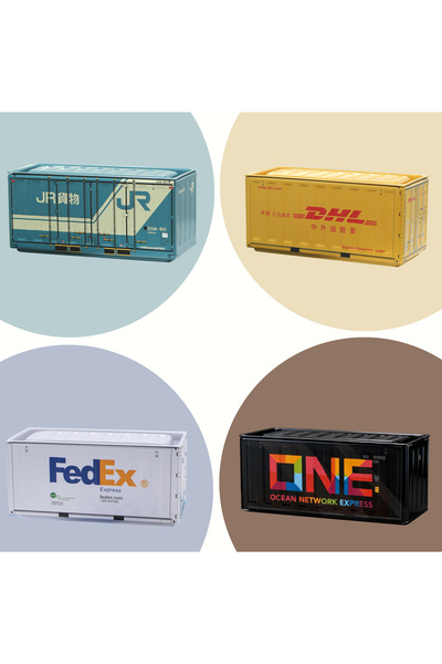 Choice39 no dolls 4PCS B Mini Iron Storage Box Miniature Storage Iron Box Cre...