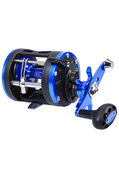 Choice1 4000 Left Hand Sougayilang Trolling Drum Fishing Reel 3.8:1 Gear Rati...
