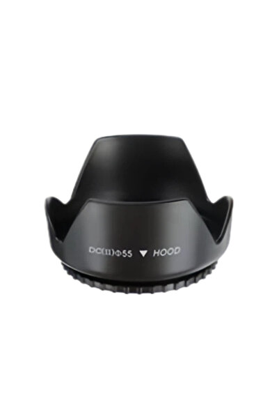 Choice6 55mm Lens Hood 49mm 52mm 55mm 58mm 62mm 67mm 72mm 77mm 82mm Screwed F...