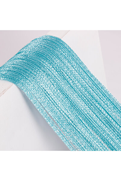 Choice 100X200Cm Blue Multi-Colored Straight-Line Curtains for Living Room We...