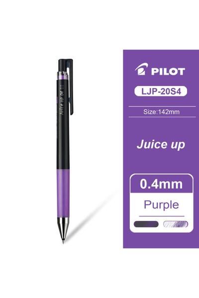 Choice6 0.4mm PURPLE 1pcs Pilot Gel Pen Juice Up 0.4mm New ST Nib Black Pen Q...